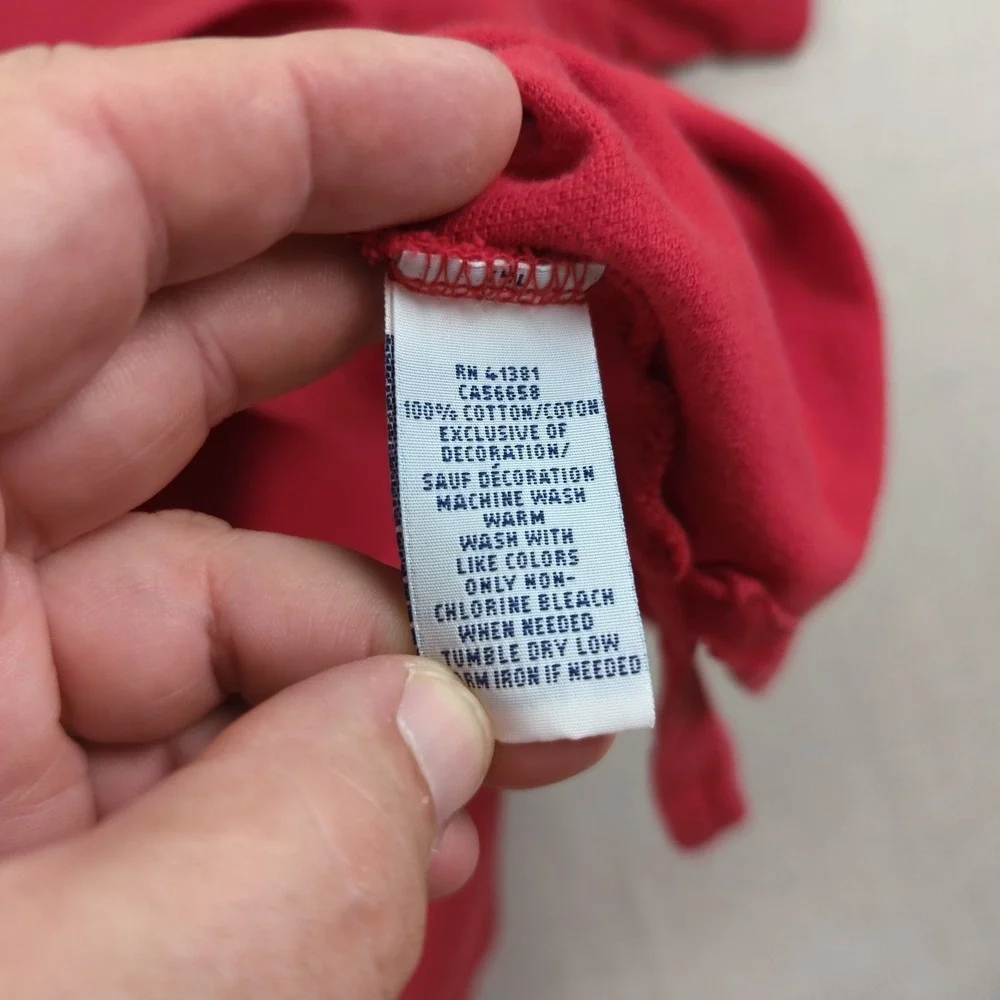 Polo Ralph Lauren Shirt Mens 3XB Red Casual Preppy Office XXXL Big